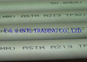 ท่อเหล็กกล้าไร้สนิม / รอย ASTM A312 TP321 สำหรับอุตสาหกรรมการบินและอวกาศ