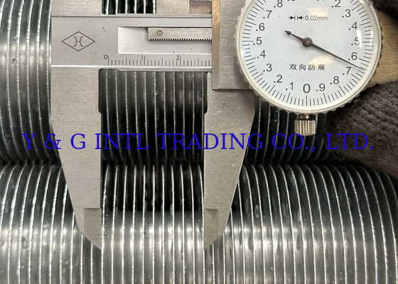 กลมหลอดปีกหนา 0.3mm 1mm สําหรับอุณหภูมิ