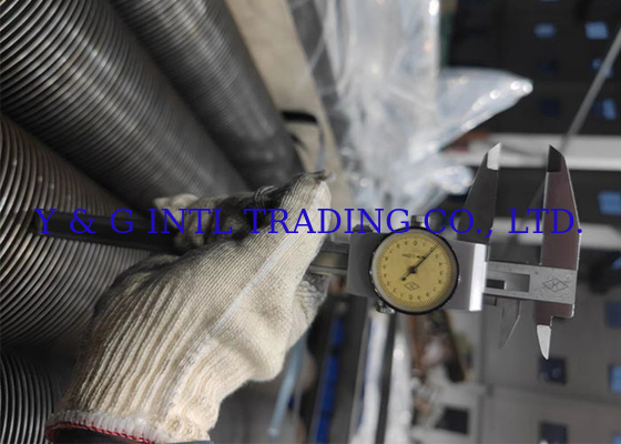 สแตนเลส Hf Fin Tube 0.3-1 มิลลิเมตร ปลายปรับปรุงปลาย