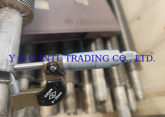 กลม ปีกท่อเหล็กไร้สแตนเลส ปลายบีเวล 12.7mm / 15.88mm