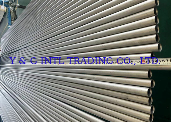 ความบริสุทธิ์ Tube ทิตาเนียมเหล็กสแตนเลสไร้รอย โลลด์เย็น ASTM B337 ท่อ welded สําหรับการใช้งานต่าง ๆ