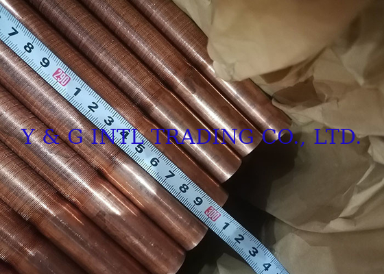 สแตนเลส Fin Tube Fin 0.3 มิลลิเมตร - 1 มิลลิเมตร สําหรับการแลกเปลี่ยนความร้อนอุตสาหกรรม